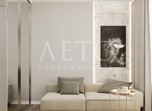 1-к квартира 33 м²